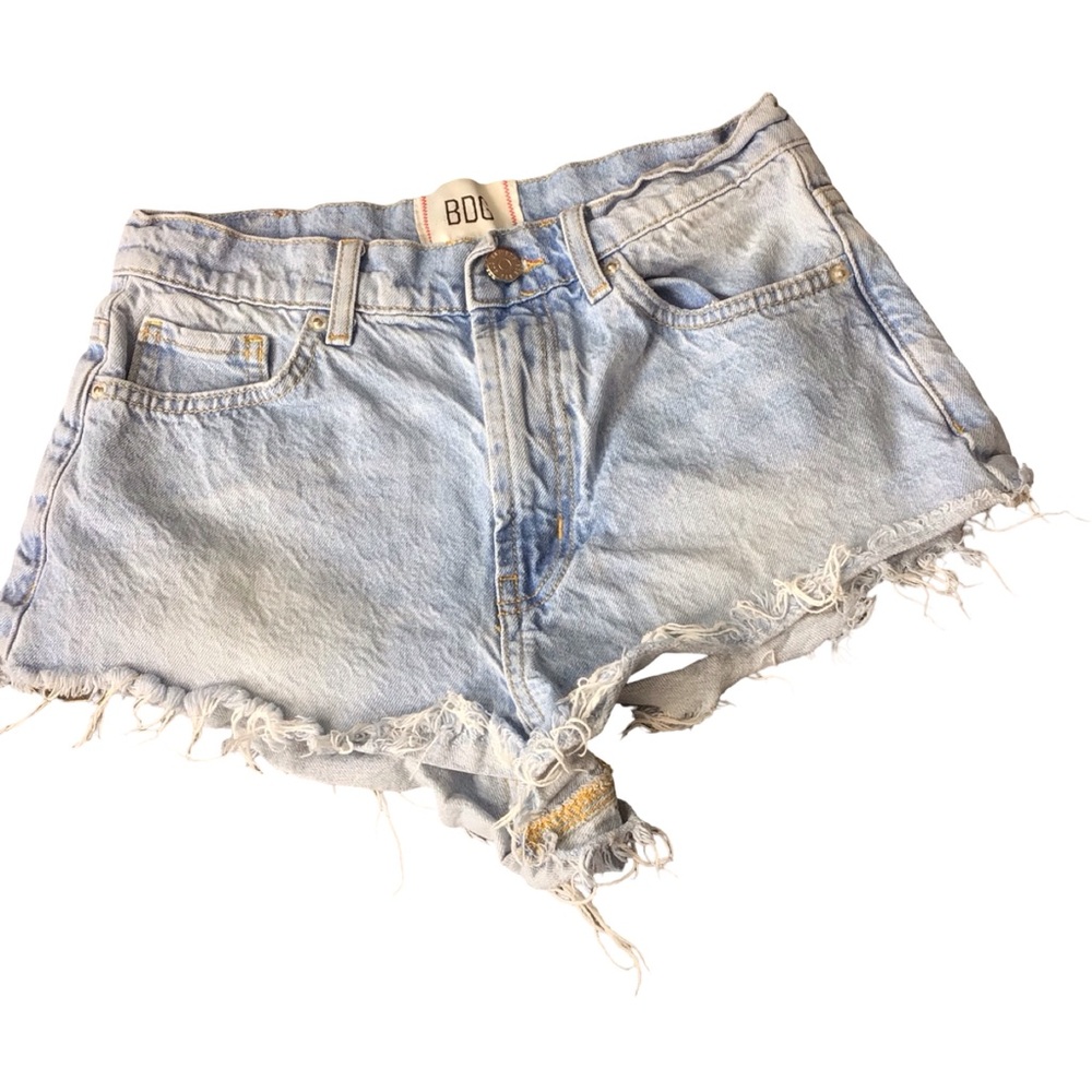 BDG Light Wash Jean Shorts